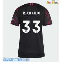 Camisa de time de futebol Liverpool Ronald Araujo #33 Replicas 3º Equipamento Feminina 2026-27 Manga Curta